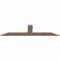 Ekena Millwork Portland Smooth Timber Gable Bracket, Douglas Fir, 72"W x 18"H x 1 1/2"D x 5 1/2"F, 6/12 Pitch GBW072X18X0206POR00SDF - alternate 3
